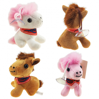 Купить Брелок-игрушка на липучке "Лошадка"12 см оптом